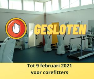 Gesloten tot 9 feb. 2021